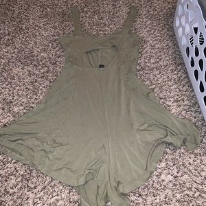 Dark green romper